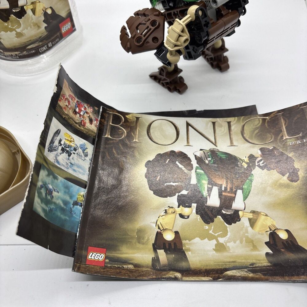 LEGO BIONICLE Pahrak 8560 Complete In Canister (instructions ok) - Picture 4 of 8